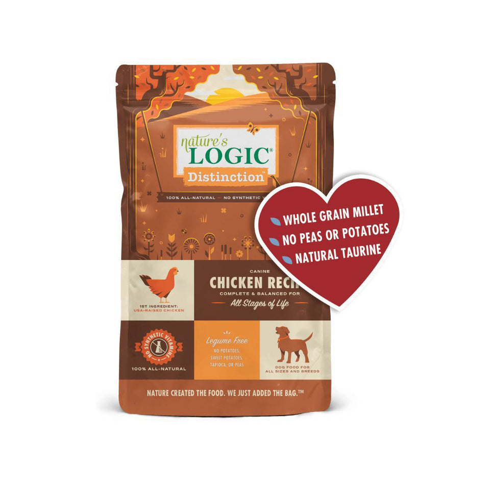 Nature's Logic Distinction Chicken Dog Food, 12 lb