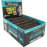 Etta Says! Elk rawhide chew sticks 7" – Natural dog treat | Case of 20 - Pets Perfect
