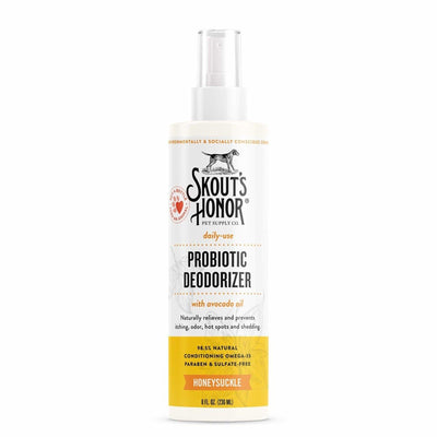 Skouts Honor Dog Deodorizer Honeysuckle 8 oz