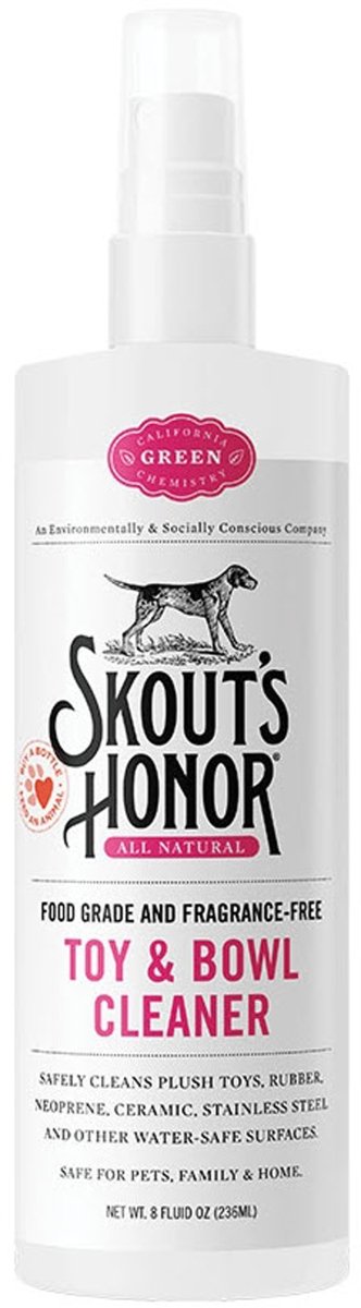 Skout's Honor Dog Toy & Bowl Cleaner for Dogs & Cats, 8 oz