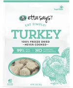 Etta Says! Eat Simple 100% Freeze - Dried Turkey Dog Treats 2.5oz - Pets Perfect