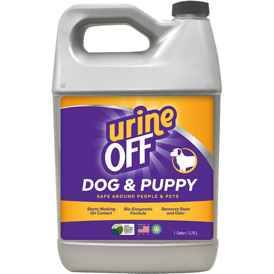 Urine Off Dog & Puppy Formula Odor & Stain Formula 1ea/1 gal - Dog Cleaning and Potty Stain Removers
