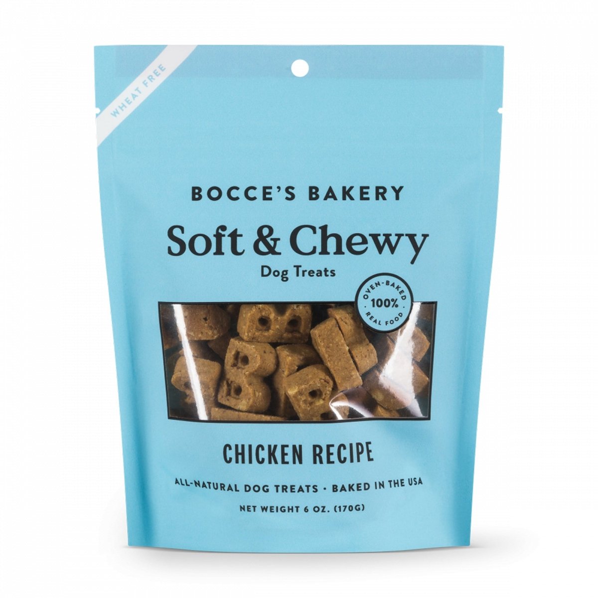 Bocces Bakery Dog Soft And Chewy Chicken 6oz - Pets Perfect