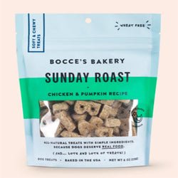Bocces Bakery Dog Soft And Chewy Sunday Roast 6oz - Pets Perfect