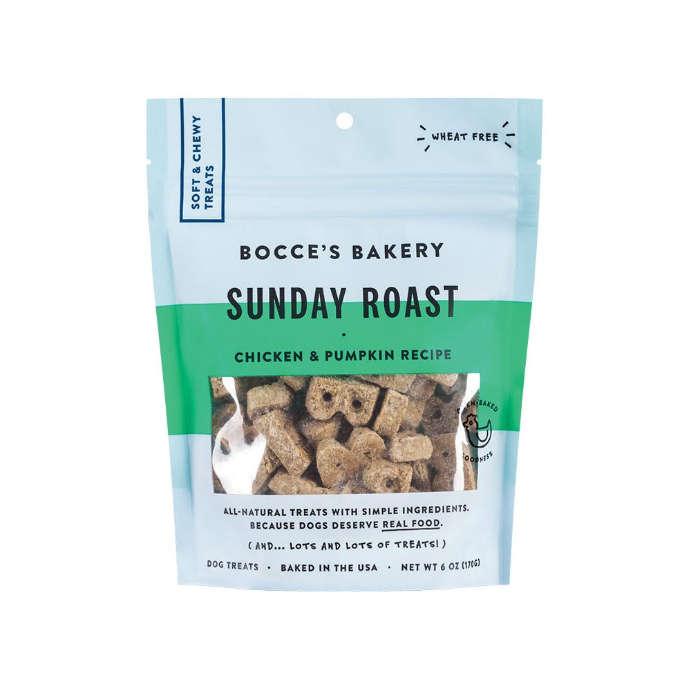 Bocces Bakery Dog Soft And Chewy Sunday Roast 6oz - Pets Perfect