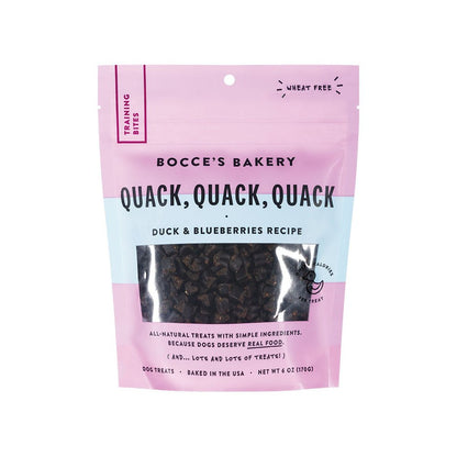 Bocces Bakery Dog Training Quack Quack 6oz - Pets Perfect
