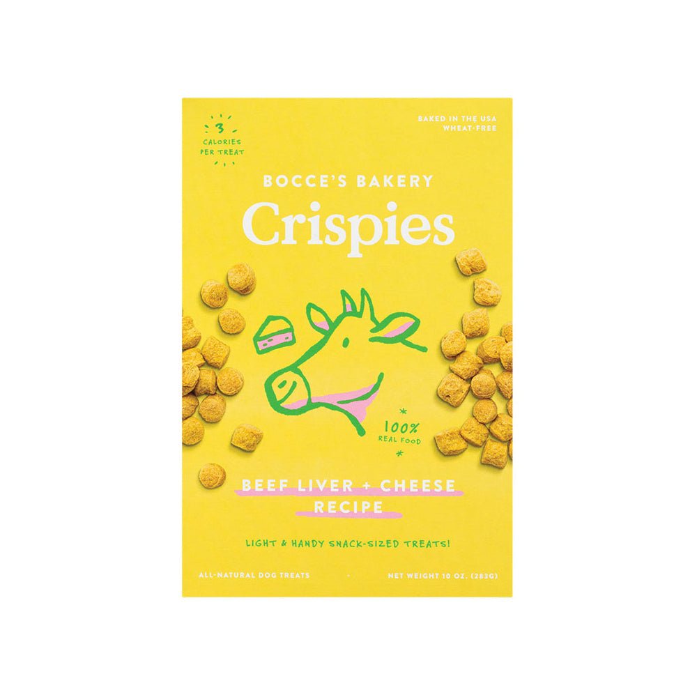 Bocces Dog Crispies Beef Liver And Cheese 10oz. - Pets Perfect