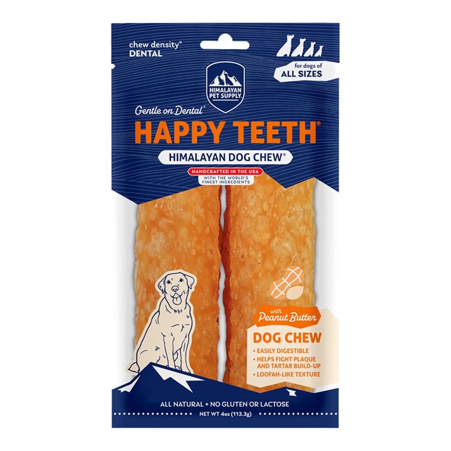 Himalayan Dog Happy Teeth Peanut Butter Large - Pets Perfect