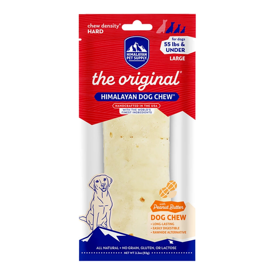 Himalayan Dog Chew Peanut Butter Large 5.3 oz