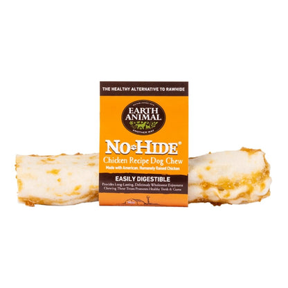 Earth Animal No - Hide – Rawhide - Free Chicken Chew 7" | Case of 24 - Pets Perfect