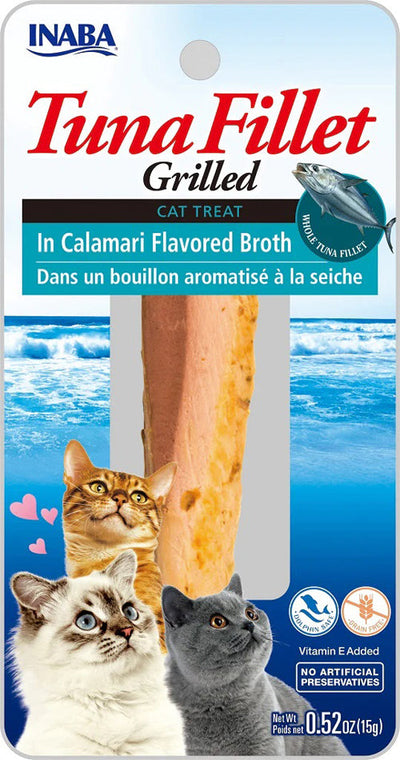 Inaba Cat Grill Fil Tuna/Tuna Broth, 0.5 oz/6 ct