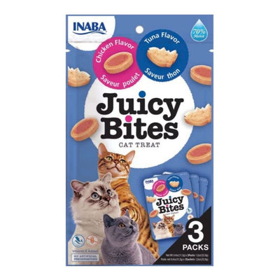 Inaba Cat Juicy Bites Scallop Crab 1.2 oz. (6 ct)