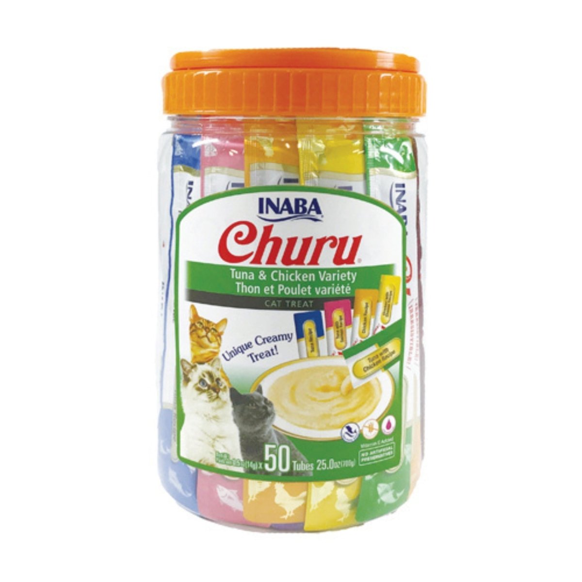 Inaba Cat Churu Tuna Chicken 50 Jar - Pets Perfect