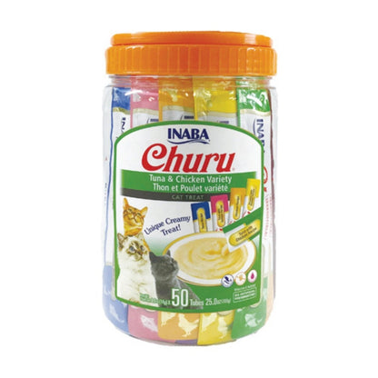 Inaba Cat Churu Tuna Chicken 50 Jar - Pets Perfect