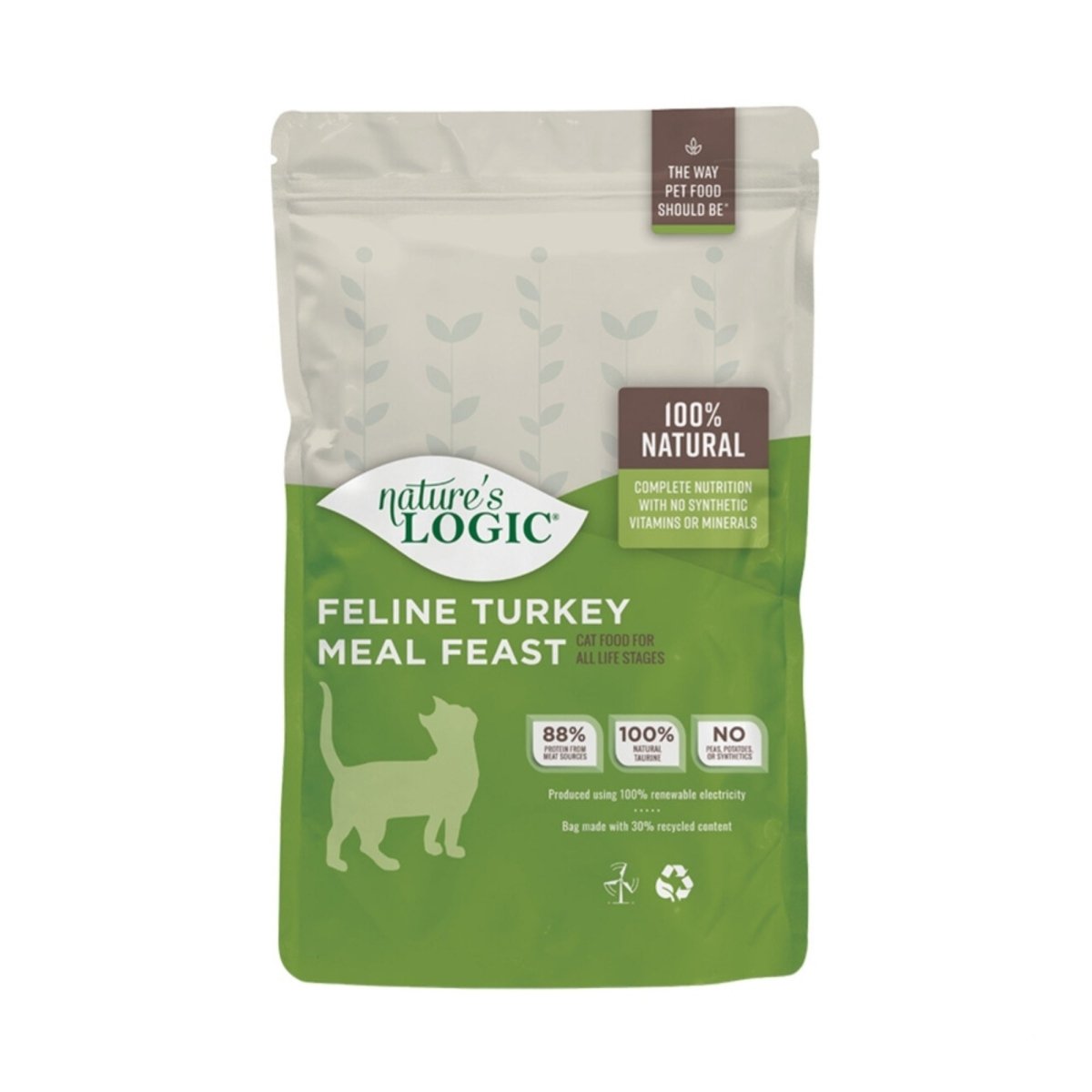 Natures Logic Cat Turkey 3.3Lb - Pets Perfect