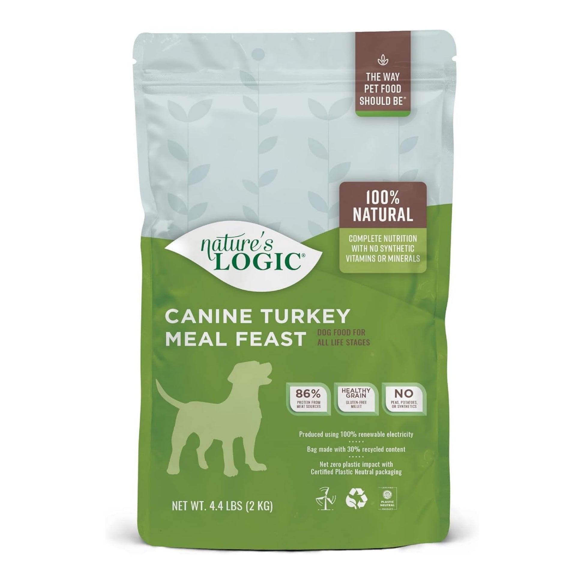 Nature's Logic Dog Turkey 4.4 lb