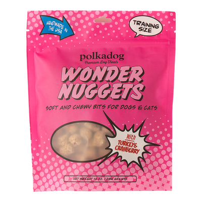 Polka Dog Bakery Dog Wonder Nuggets Turkey 12 oz