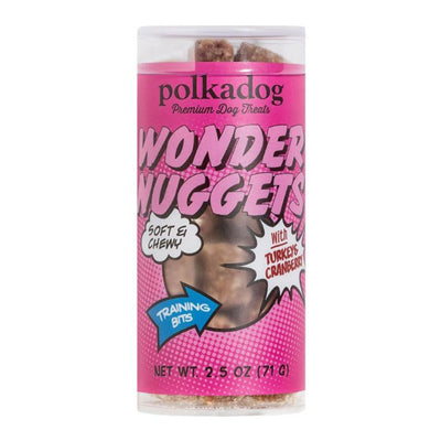 Polka Dog Wonder Nuggets Turkey Cranberry Mini, 2.5 oz