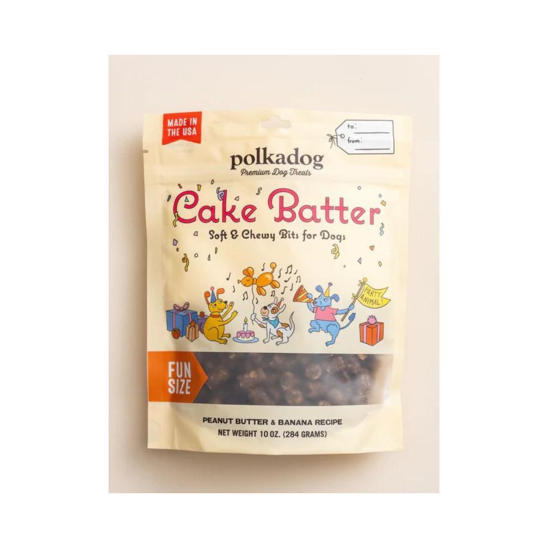 Polka Dog Bakery Dog Cake Batter Nuggets 10 oz. Pouch