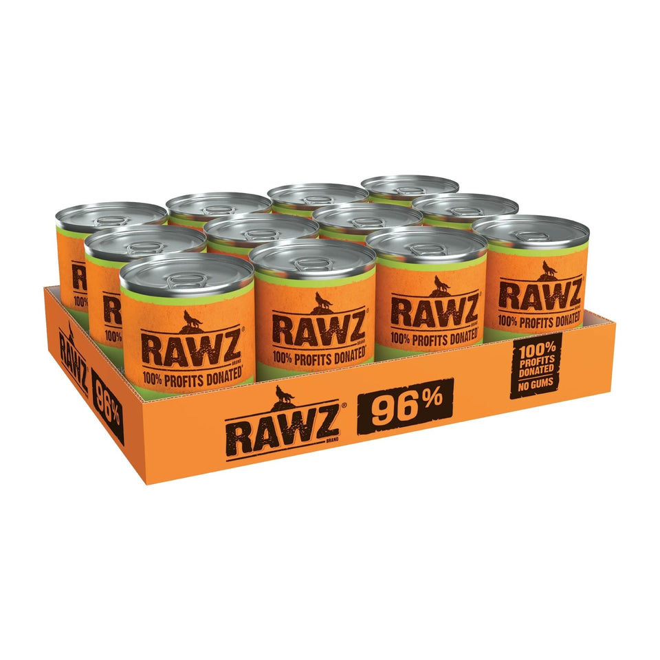 Rawz Dog 96% Chicken Liver Pate 12.5oz. (Case of 12)