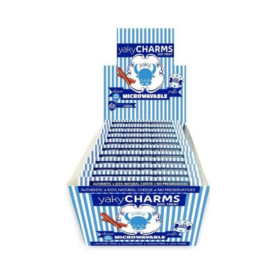 Himalayan YakyCHARMS - Puppy-Safe Bacon Cheese Dog Treat, 12 ct