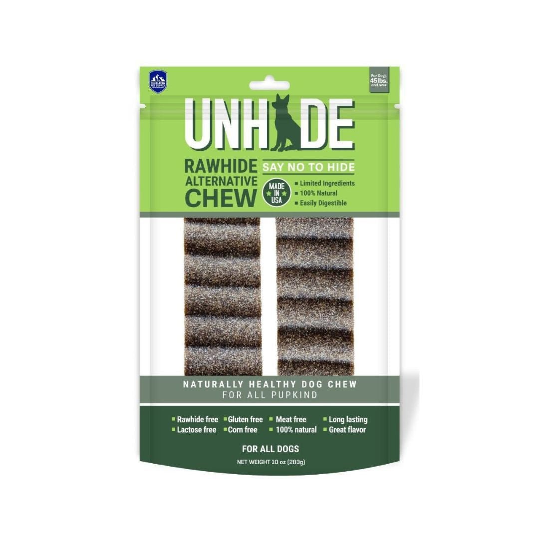 Himalayan Unhide – Long - Lasting Rawhide - Free Chew | 10 oz Bag, 2 Count - Pets Perfect