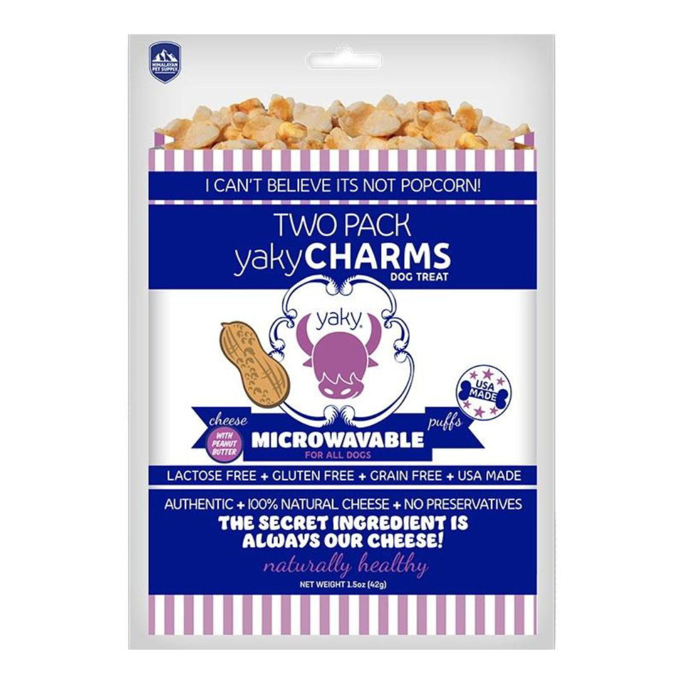 Himalayan Dog Yaky Charms Peanut Butter 1.5 oz. 2 ct