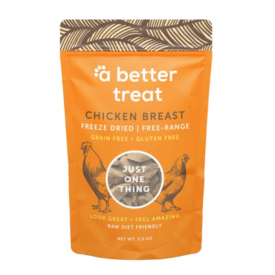 A Better Dog Treat Just One Thing FD Chicken Breast Dog & Cat Dog