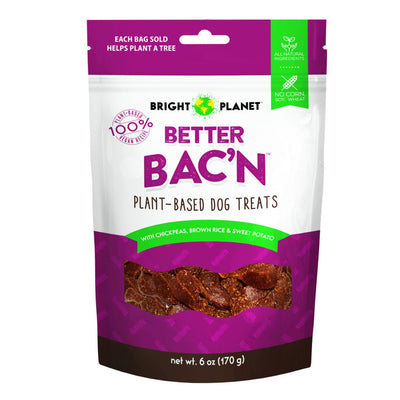 Bright Planet Pet Better Bac'n Dog Treat 6 oz
