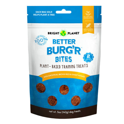 Bright Planet Pet Better Burg'r Bites Dog Treat 5 oz