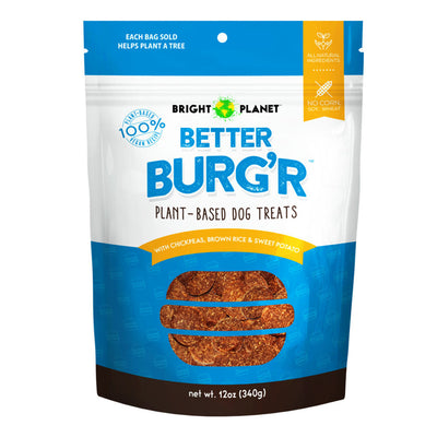 Bright Planet Pet Better Burg'r Dog Treat 12 oz