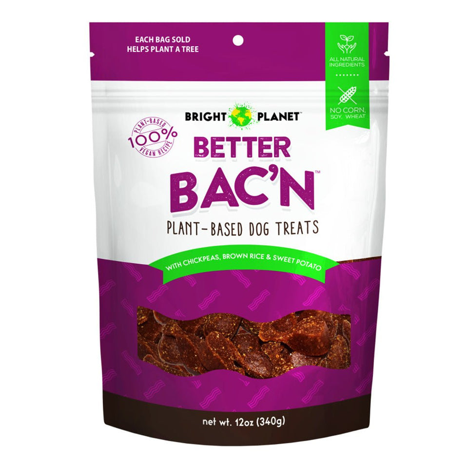 Bright Planet Pet Better Bac'n Dog Treat 12 oz