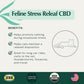 Pet Releaf Feline Stress Organic Hemp Oil CBD 180mg - Pets Perfect