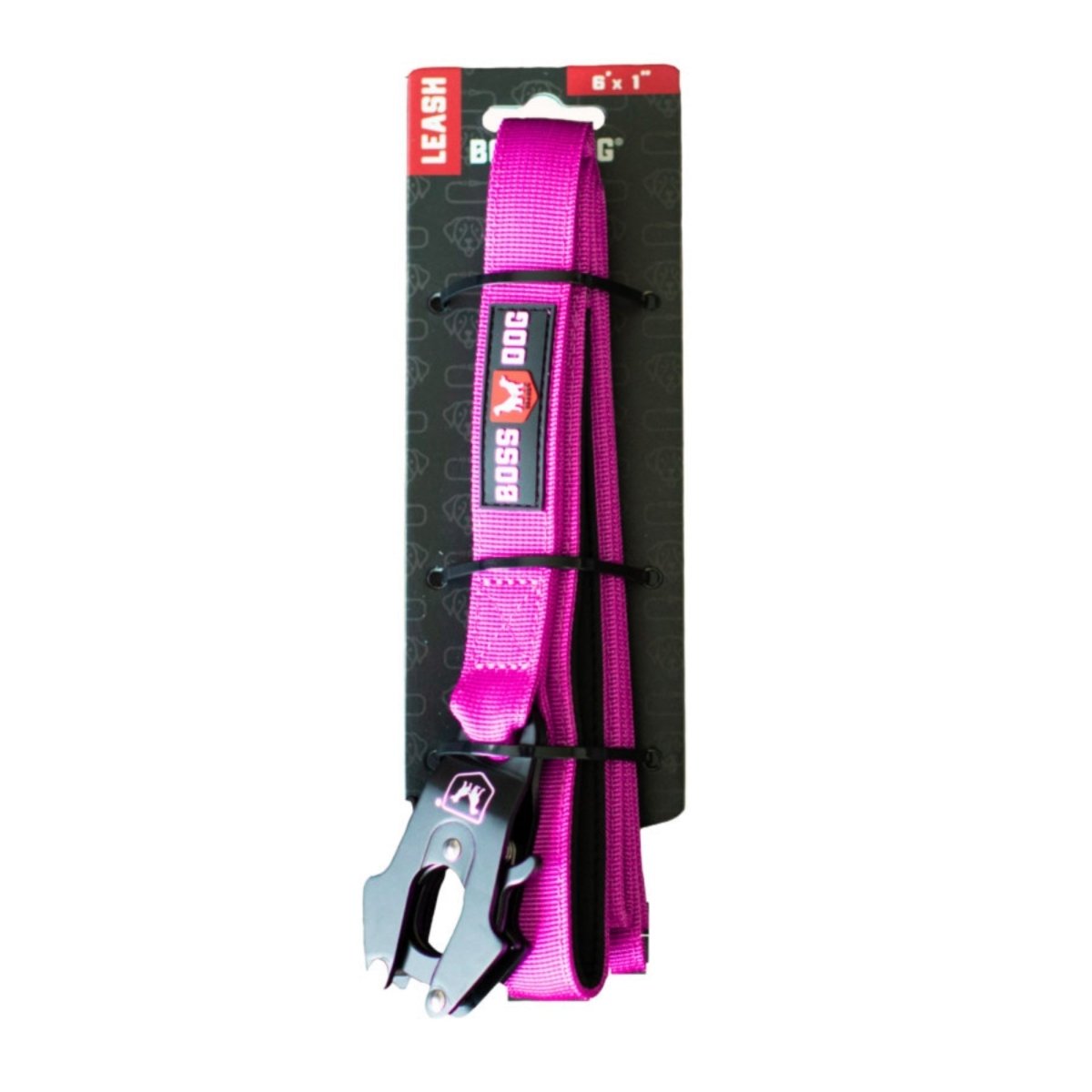 Boss Dog Tactical Dog Leash Hot Pink, 1ea/6 ft - Pets Perfect