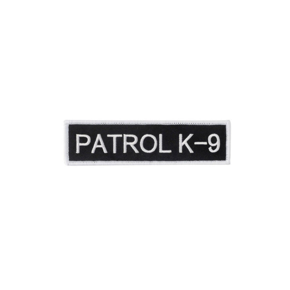 Boss Dog Tactical Dog Harness Patch Patrol K9, Small