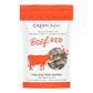 Green Juju Dog & Cat Freeze-Dried Grain Free Whole Food Bite Beef Red Toppers 3oz.