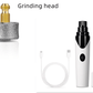 Dog Hugs Cat Rechargeable USB Pet Nail Grinder - Automatic Electric Nail Trimmer for Dogs - Pets Perfect
