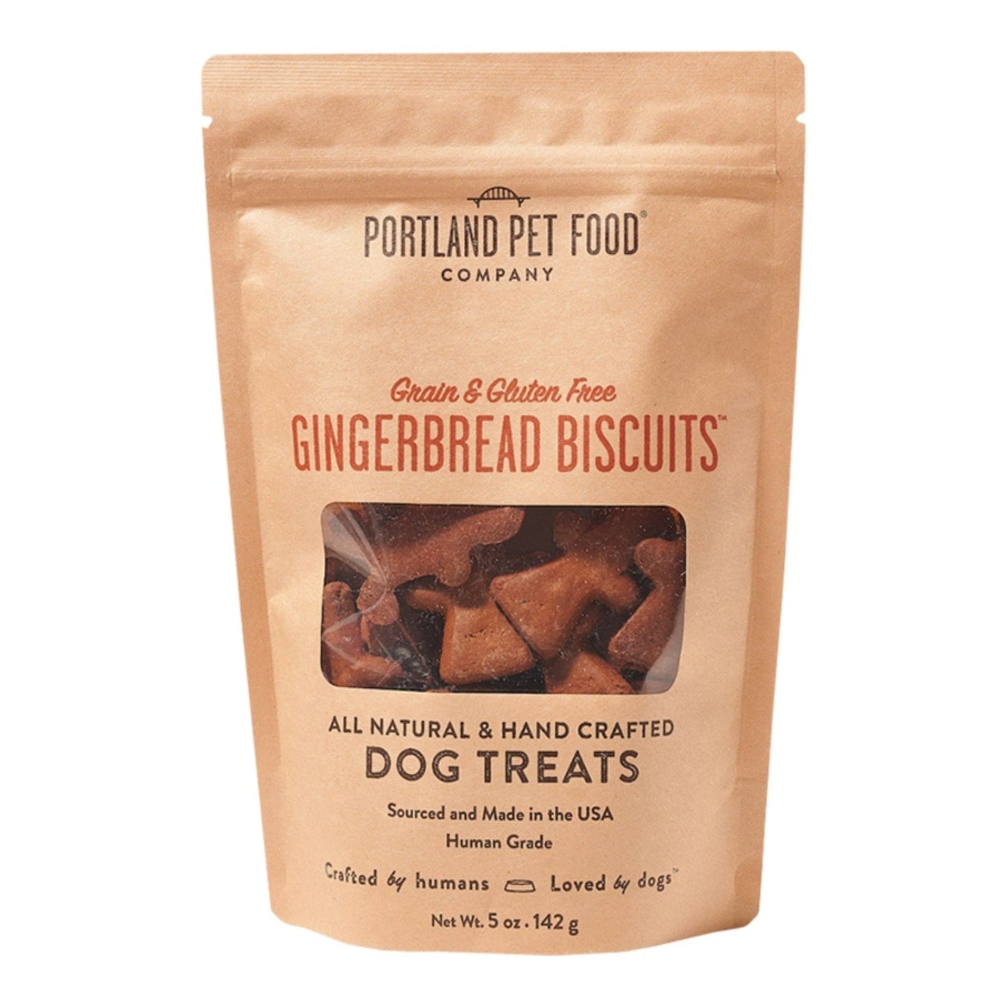 Portland Dog Grain-Free Gluten Free Gingerbread Biscuits 5 oz