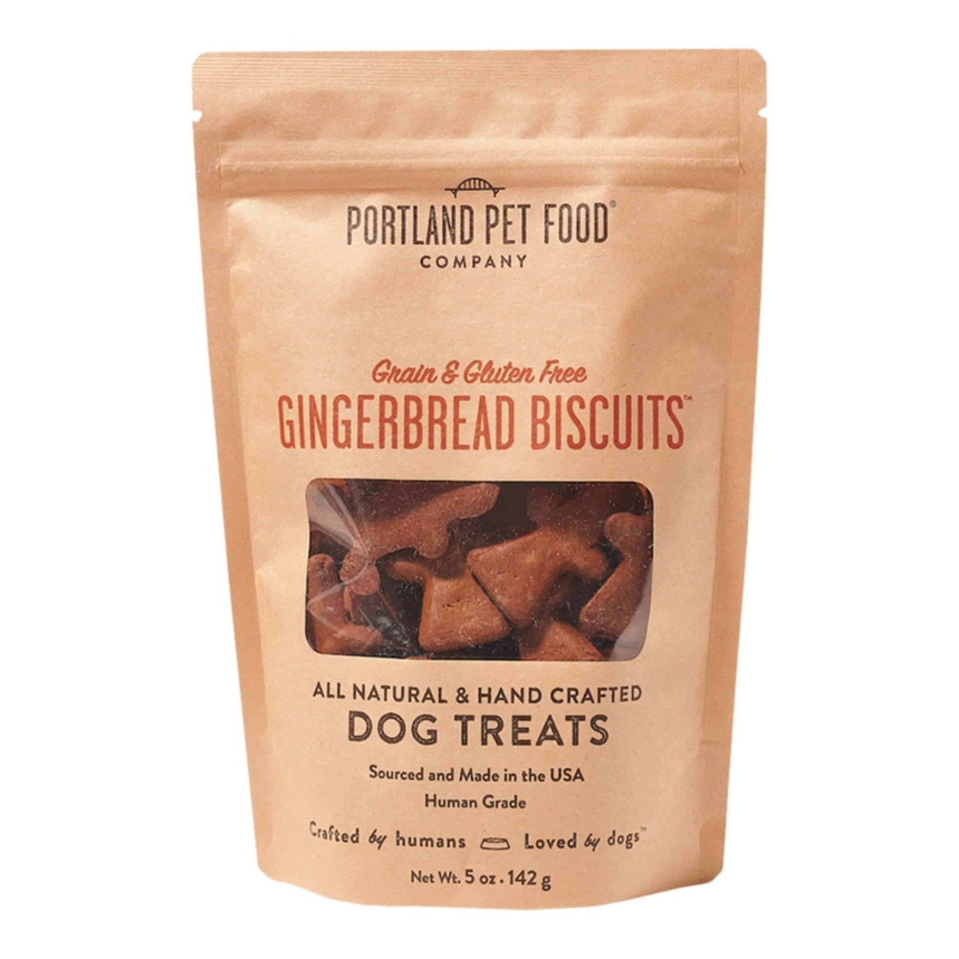 Portland Dog Grain-Free Gluten Free Gingerbread Biscuits 5 oz