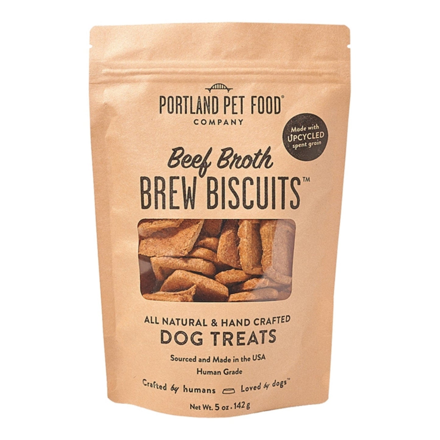 Portland Dog Beef Broth Brew Biscuits 5 oz