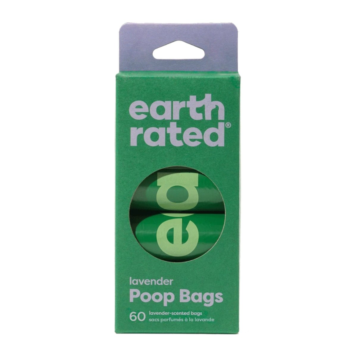 Earth Rated Dog Poop Bag Dog Lavender 4 Roll 60 Count - Pets Perfect