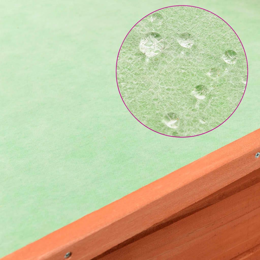 vidaXL Outdoor Large Rabbit Hutch House Pet Cage Double House.