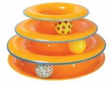 Petstages Tower of Tracks Cat Toy Orange 1ea - Pets Perfect