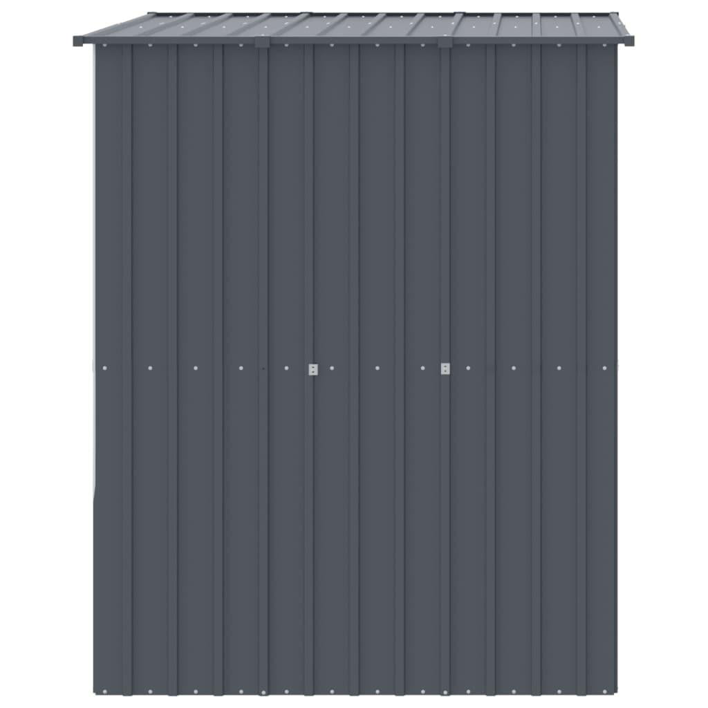 vidaXL Dog House Outdoor Dog Kennel Cage Shelter with Roof Galvanized Steel