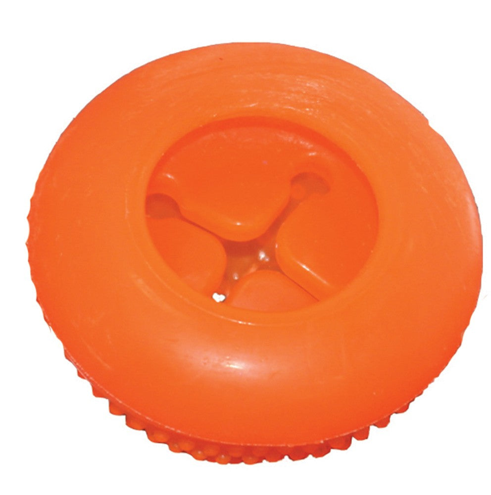 Starmark Bento Ball Dog Toy Orange Small