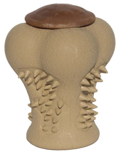 Starmark RubberTuff Dog Treat Bone, Tan Large - Pets Perfect