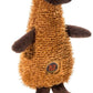 Charming Pet Products Scruffles Moose Plush Dog Toy Brown 1ea/SM - Pets Perfect