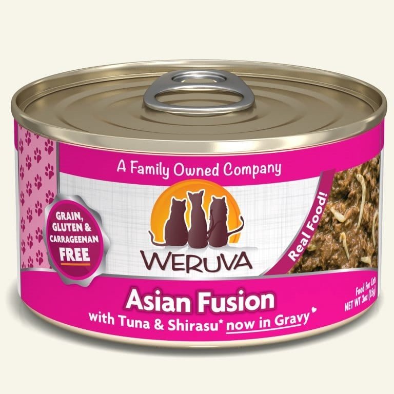 Weruva Cat Asian Fusion with Tuna and Shirasu in Gravy 3oz. (Case of 24) - Pets Perfect