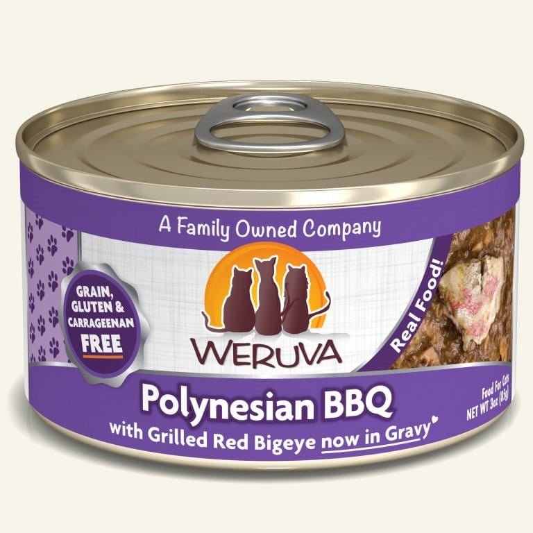 Weruva Cat Polynesian BBQ with Grilled Red Bigeye in Gravy 3oz. (Case of 24) - Pets Perfect