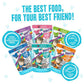 BFF Cat Omg Potluck O Pouches Variety Pack. 2.8oz.(Case of 12) - Pets Perfect